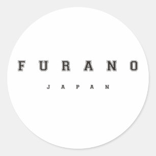 Adesivo Redondo Furano Japão