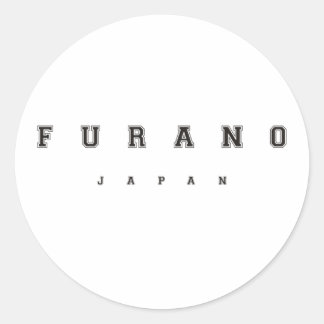 Adesivo Redondo Furano Japão