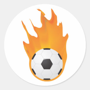Adesivo Redondo Futebol