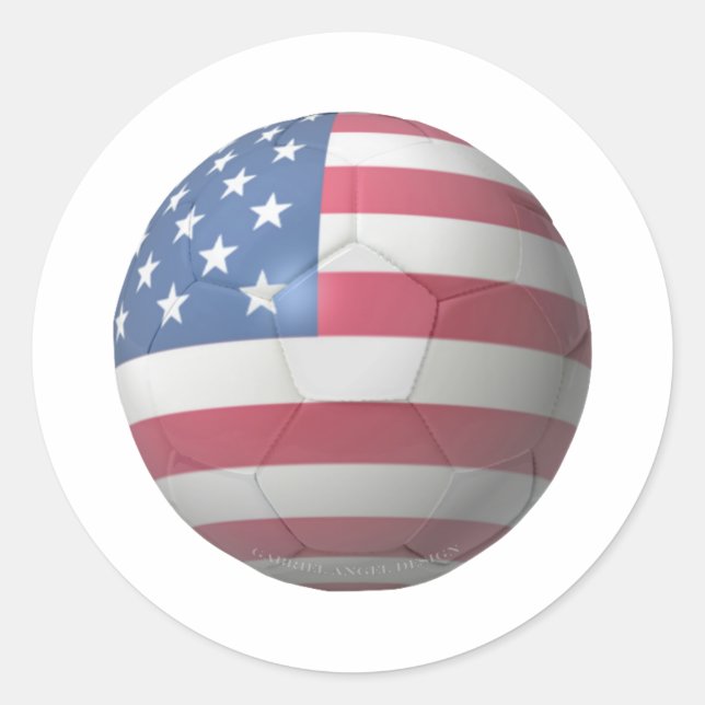 Adesivo Redondo Futebol americano (Frente)