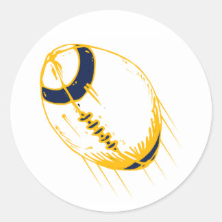 Adesivo Redondo Futebol Ball