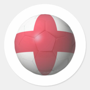 Adesivo Redondo Futebol da Inglaterra