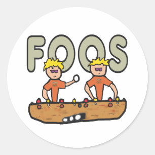 Adesivo Redondo Futebol da Mesa Foosball