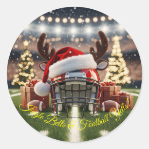 Adesivo Redondo Futebol Festivo Natal – Espírito Esportivo de Féri