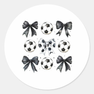 Adesivo Redondo Futebol Retro Arco Dia das Mães Futebol Dia das Mã