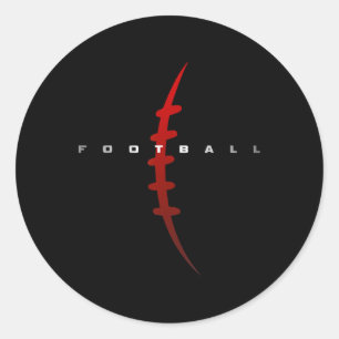 Adesivo Redondo Futebol Roupa americano