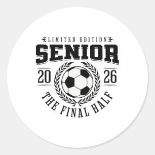 Adesivo Redondo Futebol Senior 2026 O Último Tempo 