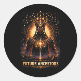 Adesivo Redondo Future Ancestors