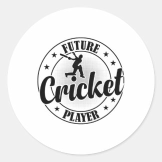 Adesivo Redondo Future Cricket Player Cricket 1