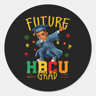Adesivo Redondo Futuro Graduado Hbcu História Negra