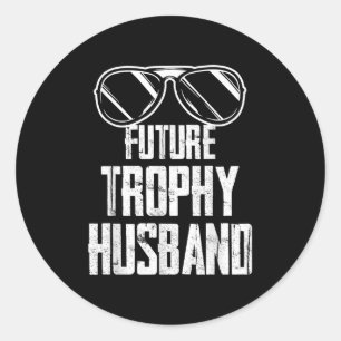 Adesivo Redondo Futuro Troféu Noivo Prometido Para Ser Marido Solt