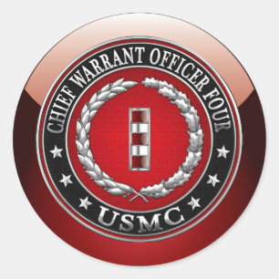 Adesivo Redondo Fuzileiros navais dos E.U.: Autorização principa