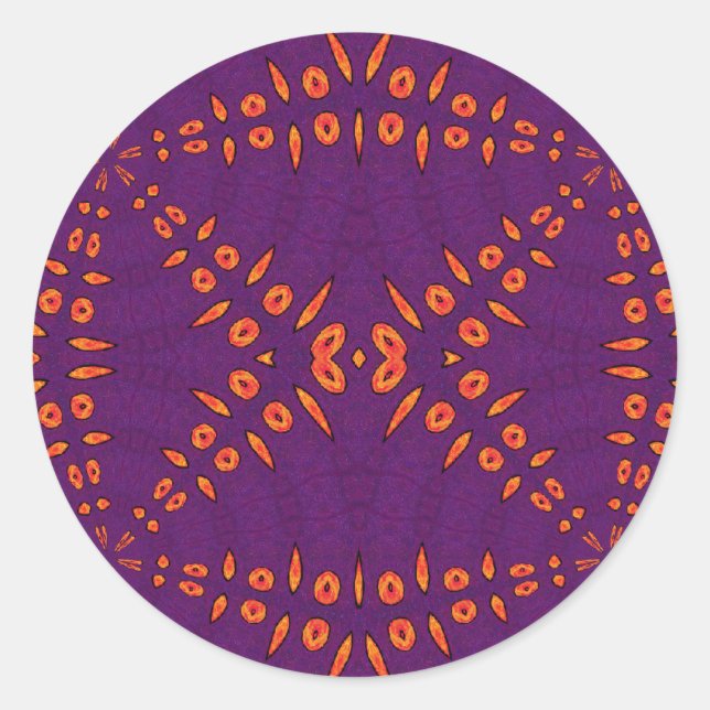 Adesivo Redondo Fyre Trybe Round Sticker (Frente)