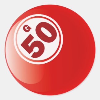 ADESIVO REDONDO G 50 BOLA DE BINGO