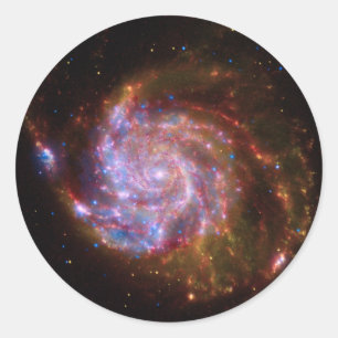 Adesivo Redondo Galaxy M101 Stickers