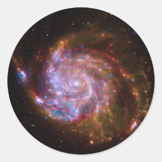 Adesivo Redondo Galaxy M101 Stickers