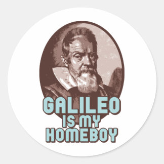 Adesivo Redondo Galileo