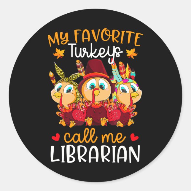 Adesivo Redondo Galinha Bonita, Meus Perus Favoritos Me Chamam (Frente)