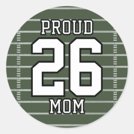 Adesivo Redondo Game Day Football