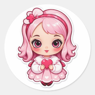 Adesivo Redondo Game Over? Never Love