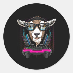 Adesivo Redondo Gamer Pc Computer Video Game Lover Streaming Gamin