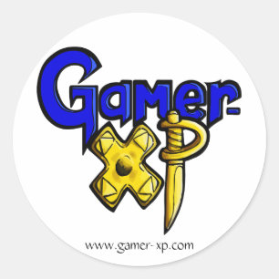Adesivo Redondo Gamer-XP