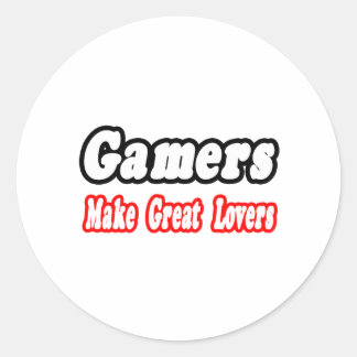 Adesivo Redondo Gamers fazem Excelentes