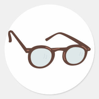 Adesivo Redondo Gancho eyeglasses glasses
