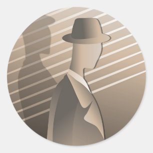 Adesivo Redondo Gangster