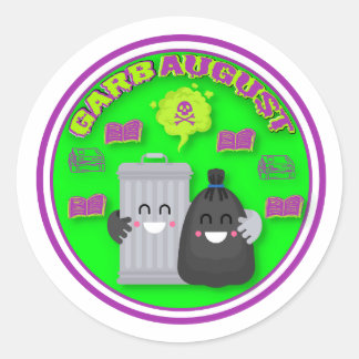 Adesivo Redondo GarbAugust Sticker