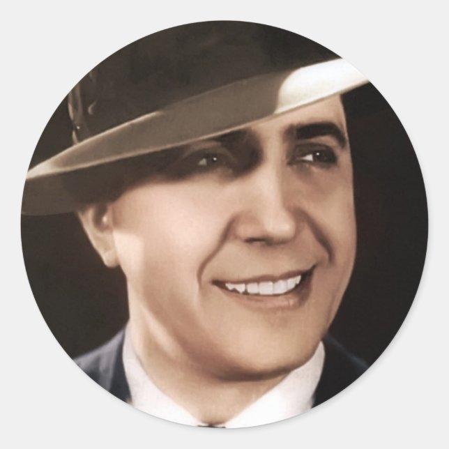Adesivo Redondo Gardel (Frente)