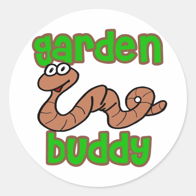 Adesivo Redondo Garden Buddy (Frente)