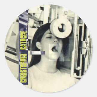 Adesivo Redondo garota 2 CC