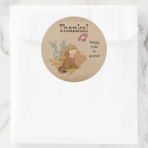 Adesivo Redondo Garota do Brincadeiro Selvagem da Rússia Obrigado 