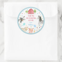 Garoto Fazenda Animal Barnyard Birthday