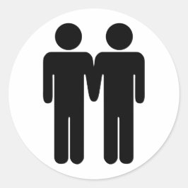 Adesivo Redondo Garoto + Vinheta