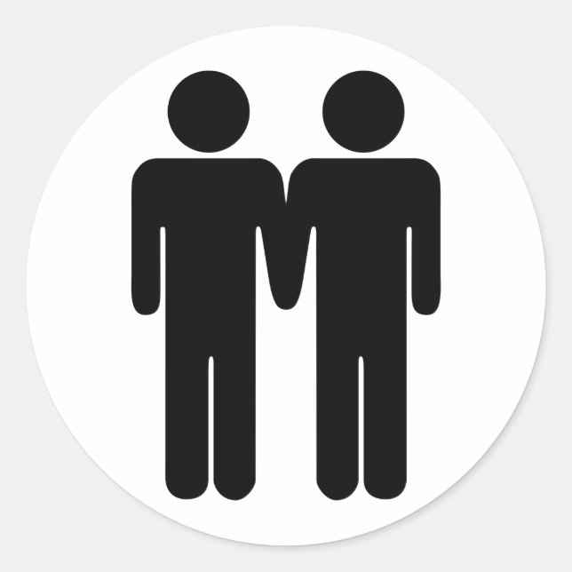 Adesivo Redondo Garoto + Vinheta (Frente)