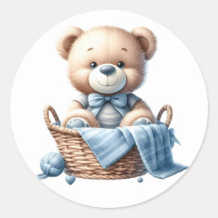 Adesivo Redondo Garoto-Vinheta