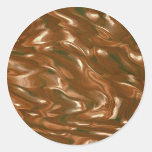 Adesivo Redondo Garrafa de vidro textured translúcida