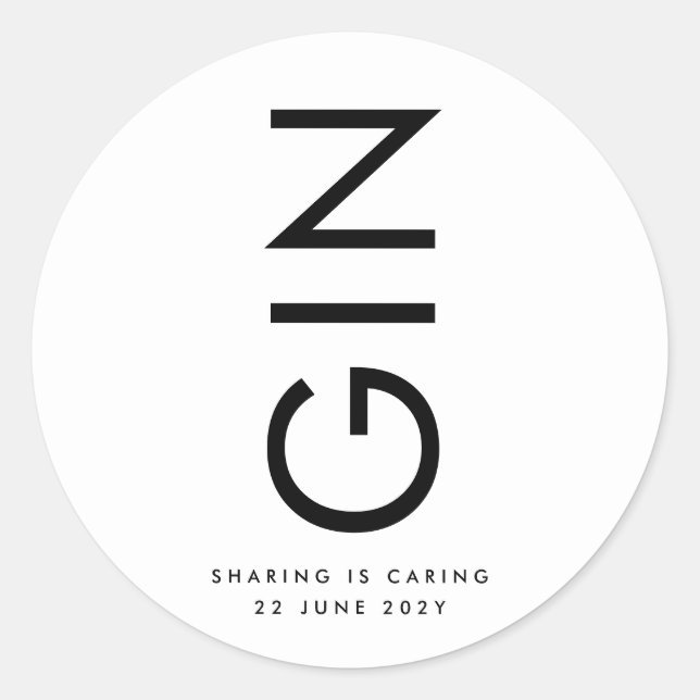 Adesivo Redondo Garrafa Liquidável de NOMES Grandes Ultra Modernos (Frente)