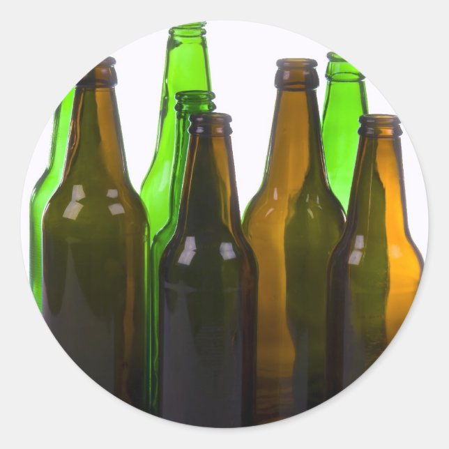 Adesivo Redondo garrafas de cerveja (Frente)