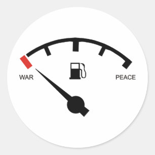 Adesivo Redondo Gasolina