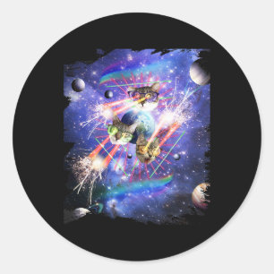 Adesivo Redondo Gatinhos Ocultores De Gatos De Gato Laser Com Gato