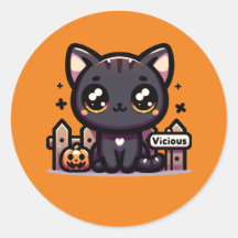 Gato de Gatinho das Halloween Vicioso