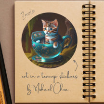 Gato em uma equipe | Gatinho num Vinheta de Gato d