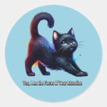 Gato Negro: Sim, Eu Sou O Foco De Sua Atenção