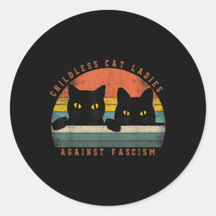 Adesivo Redondo Gato - Senhoras 2