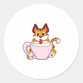 Adesivo Redondo Gato-Tigre com Xícara de Leite.PNG