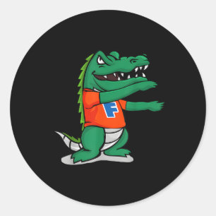 Adesivo Redondo Gator Chomp Gator Boys Permanecem Quentes