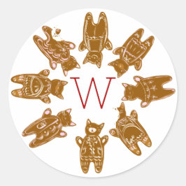 Adesivo Redondo Gatos Monográficos Monográficos Personalizados - P